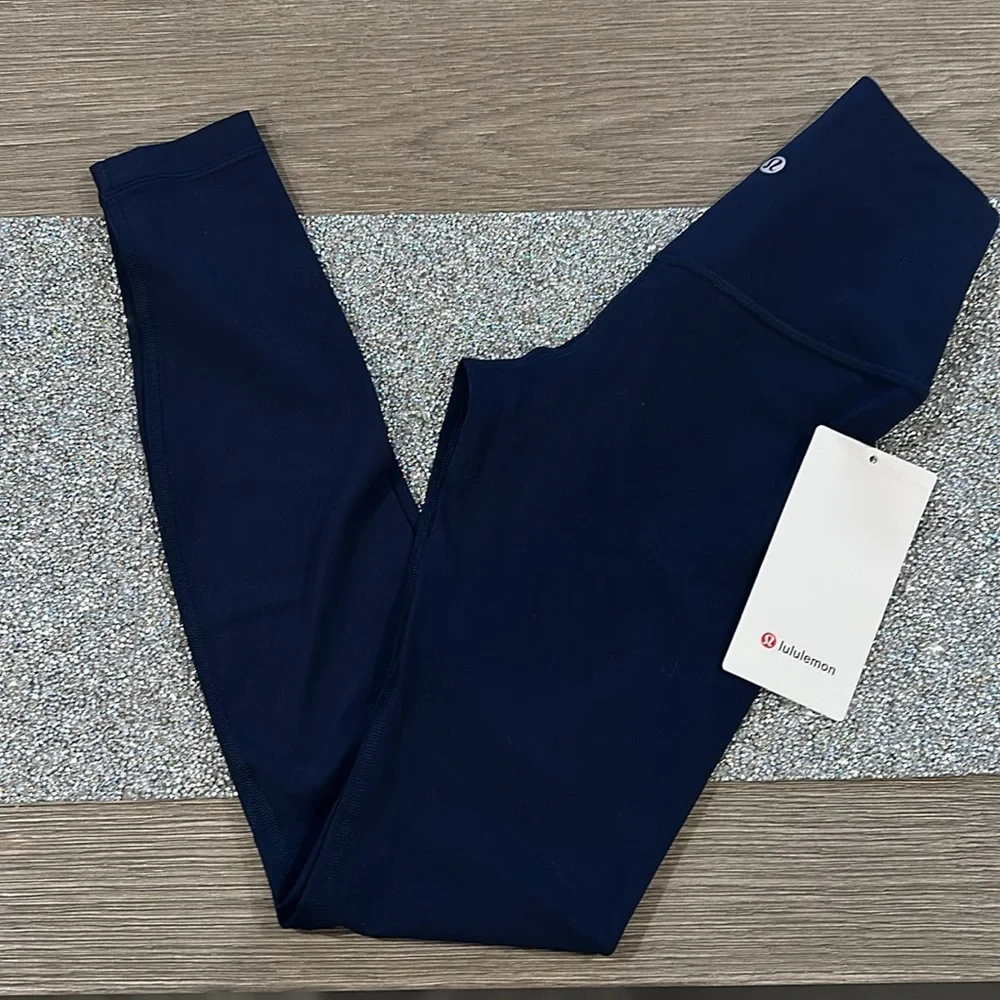 Lululemon Align Pant 28" True Navy size 2 NWT - Picture 2 of 5